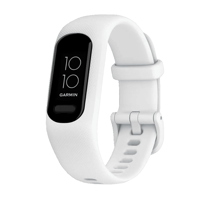vivosmart 5, white, smart fitness tracker size s-m (010-02645-11)